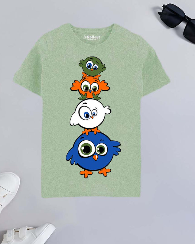 ANGRYBIRDS cartoon printed Tshirt