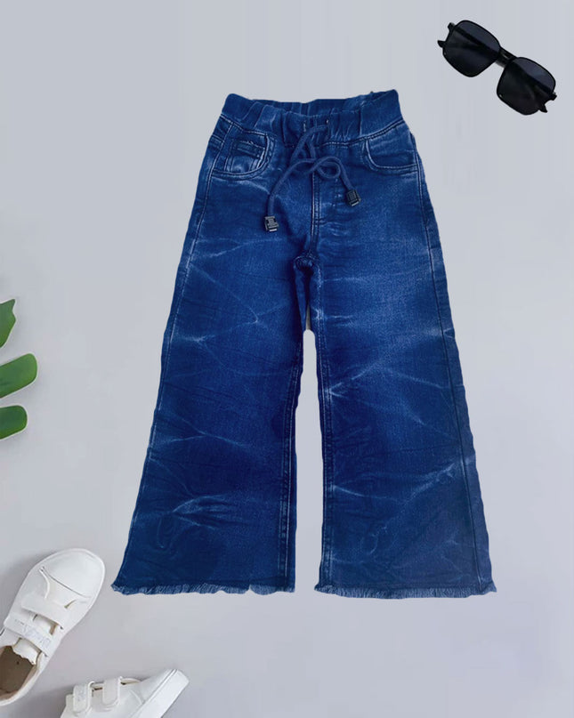 Dark Blue Flapper Jeans