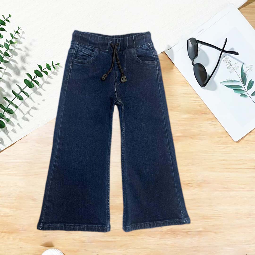 Girls jeans flapper dark blue