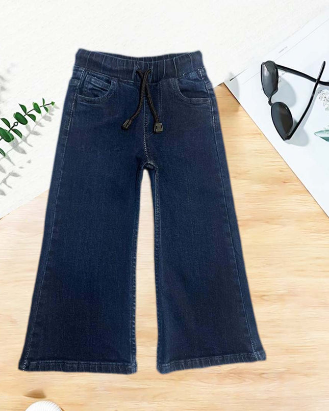 Girls jeans flapper dark blue