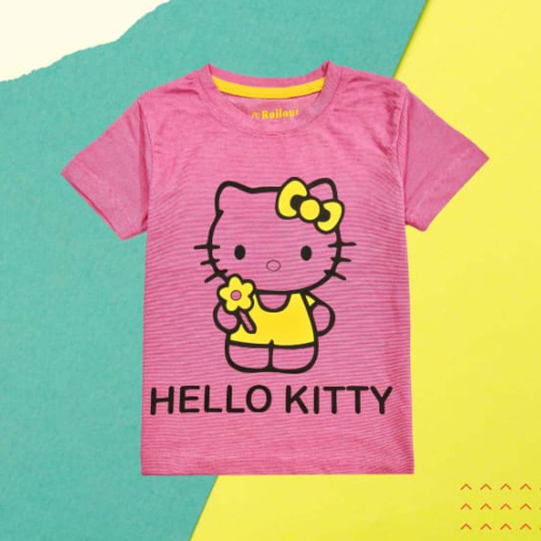 HELLO KITTY girl style t shirt - RollOutBrand # # #