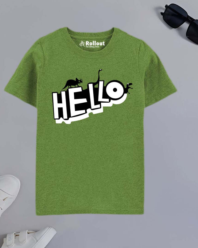 Hello Green Tshirt