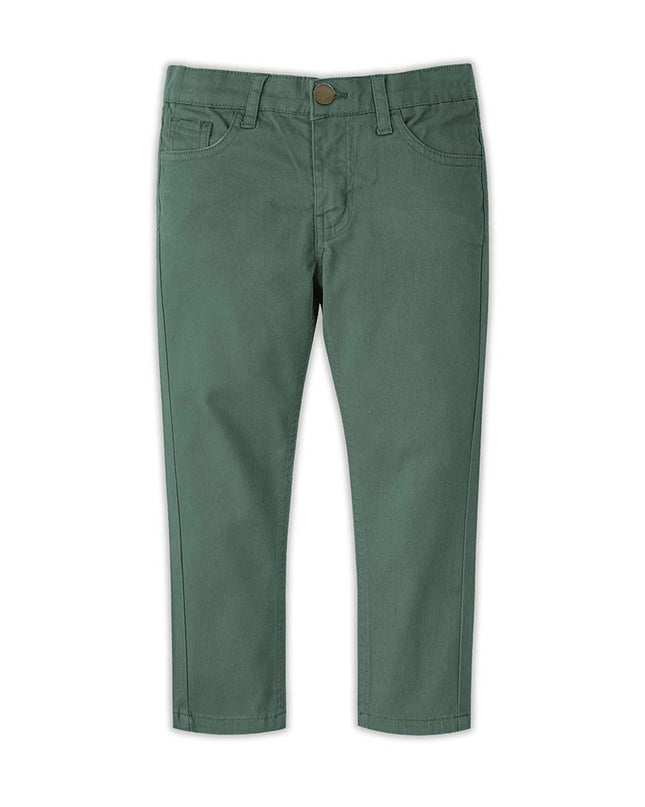 Green SLIM Fit Cotton Pant - RollOutBrand # # #