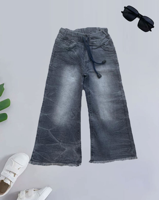 Grey Marble Flapper Jeans