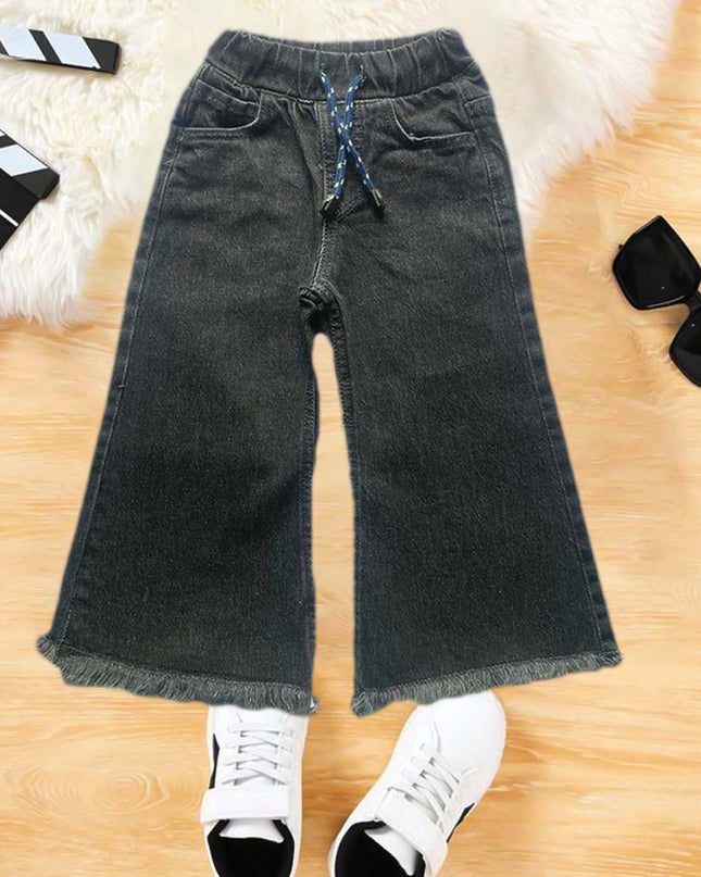 Lady Grey flare flapper denim jeans