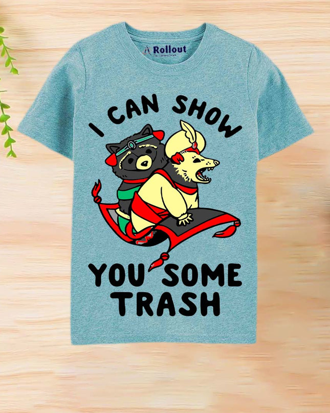 Mid blue (i can show you some trash)Tshirt