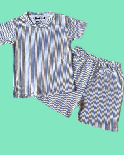 Linine printed T-shirt set