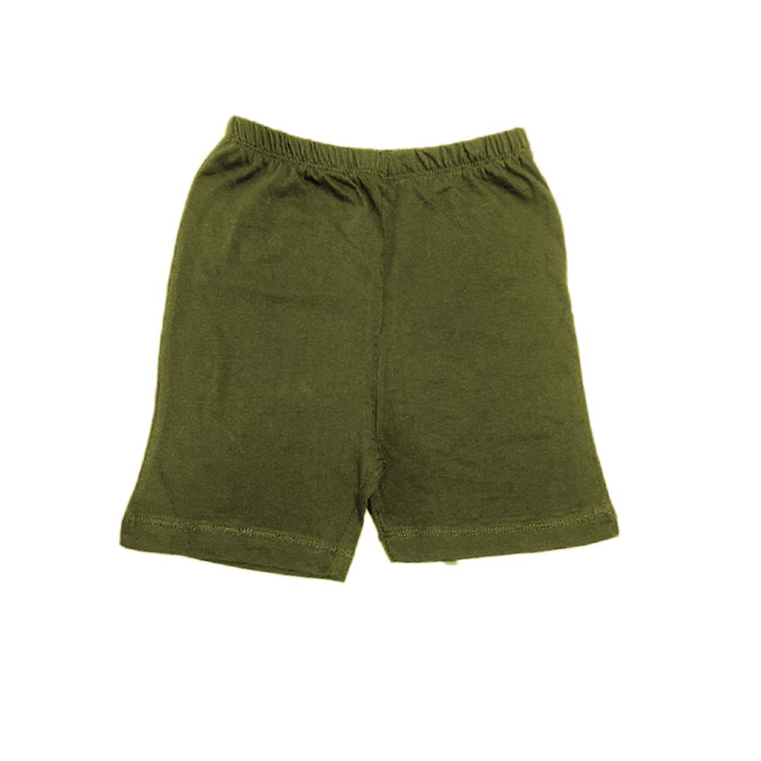 GREEN{henna} JERSI SHORTS - RollOutBrand # # #