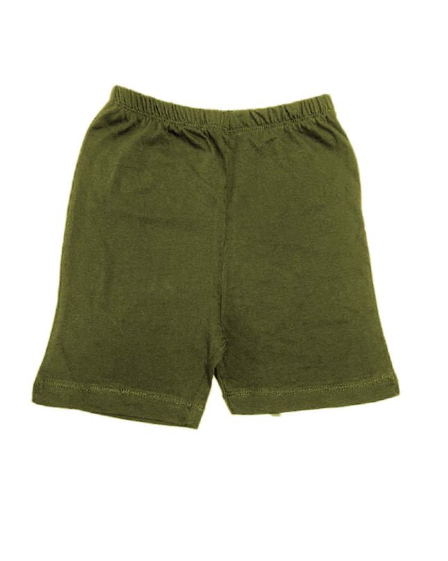 GREEN{henna} JERSI SHORTS - RollOutBrand # # #