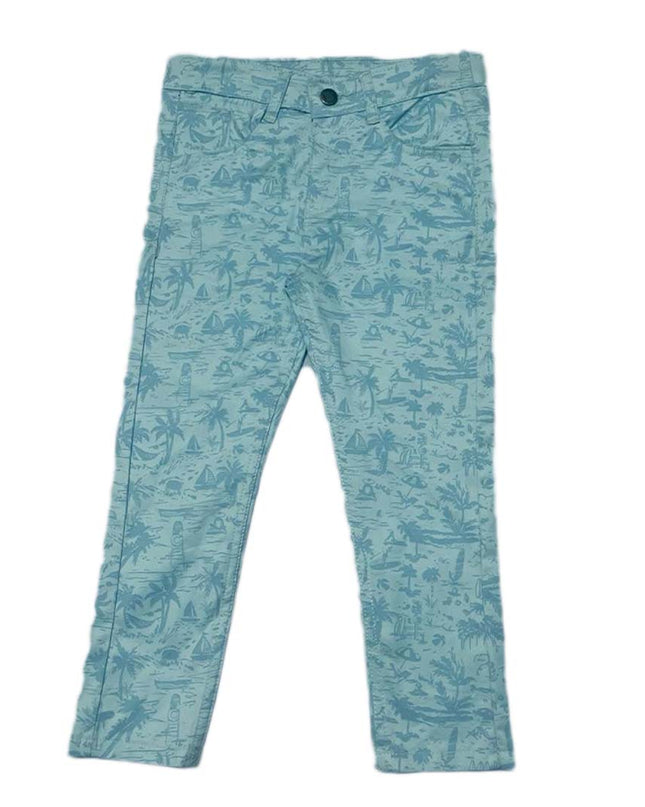 printed cotton pent slim fit - RollOutBrand # # #