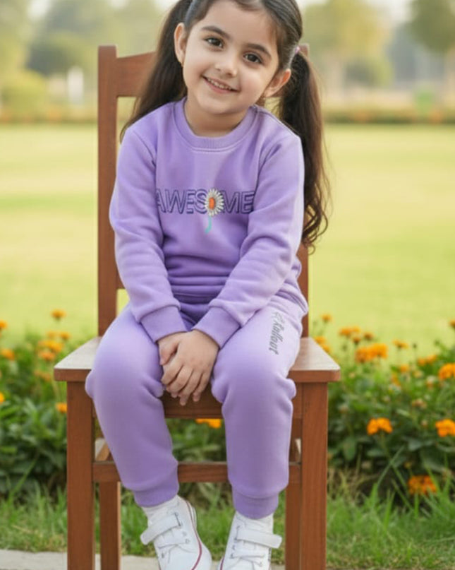 LIGHT PURPLE (AWESOME) TRACKSUIT SET