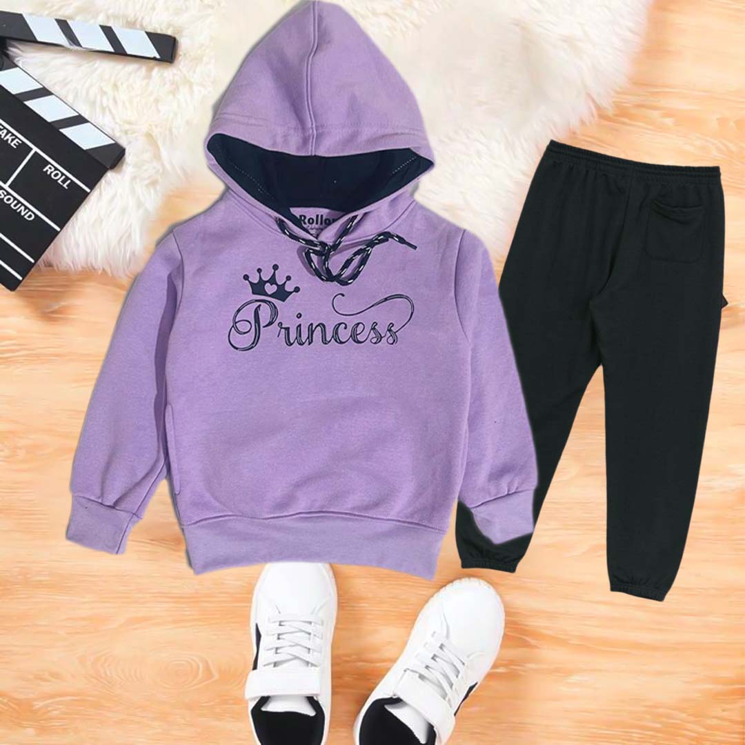 Purple Princess hoodie set