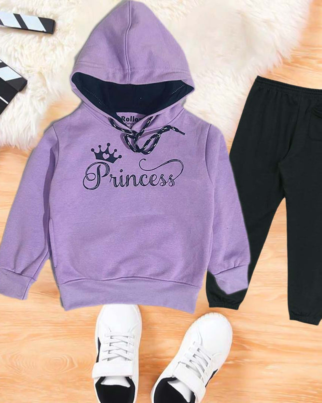 Purple Princess hoodie set