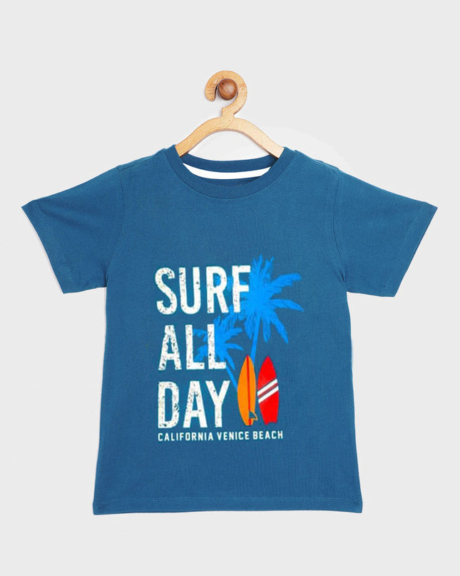 SURF ALL DAY zink T SHIRT - RollOutBrand # # #