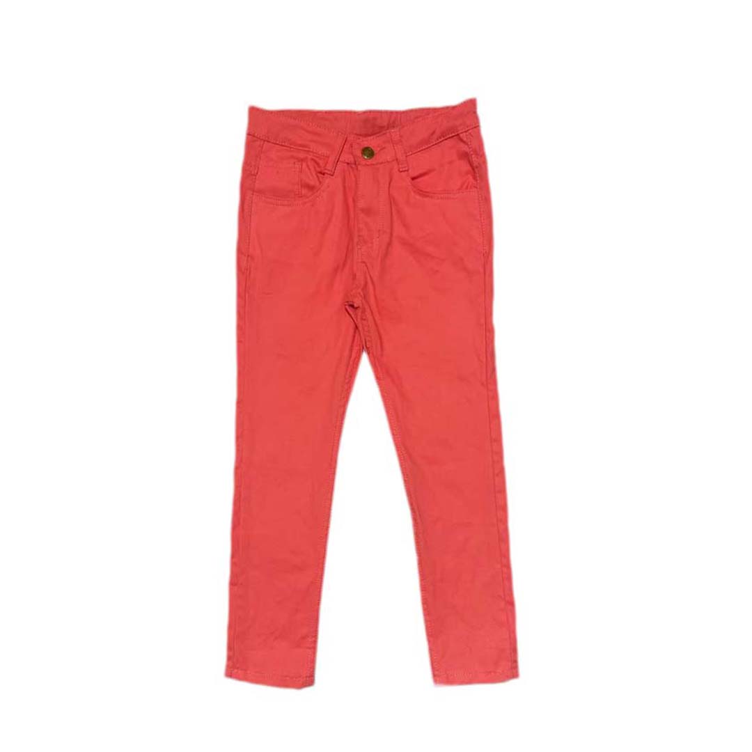 Imperial Red cotton pent slim fit - RollOutBrand # # #