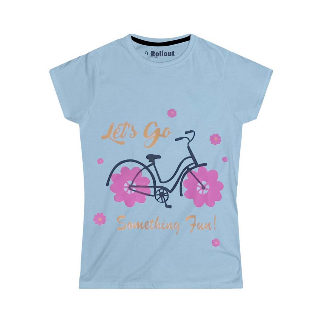 SKY BLUE cycl TSHIRT - RollOutBrand # # #