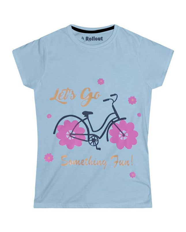 SKY BLUE cycl TSHIRT - RollOutBrand # # #