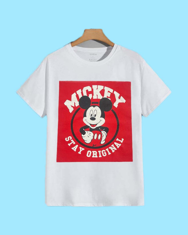 White Micky T Shirt - RollOutBrand # # #