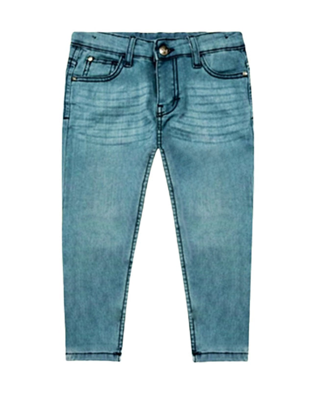Boy Sky Blue Slim Fit Jeans - RollOutBrand # # #